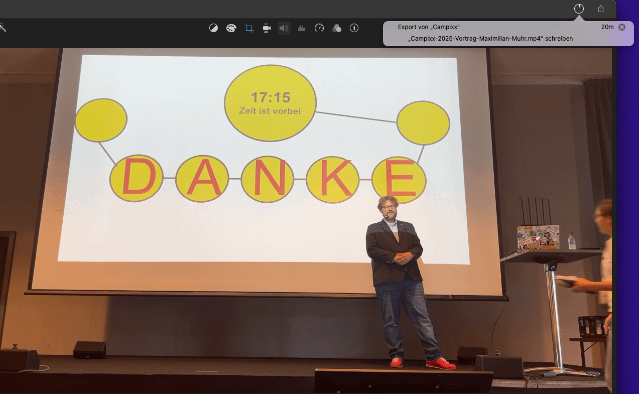 Video Campixx 2025 Vortrag Maximilian Muhr