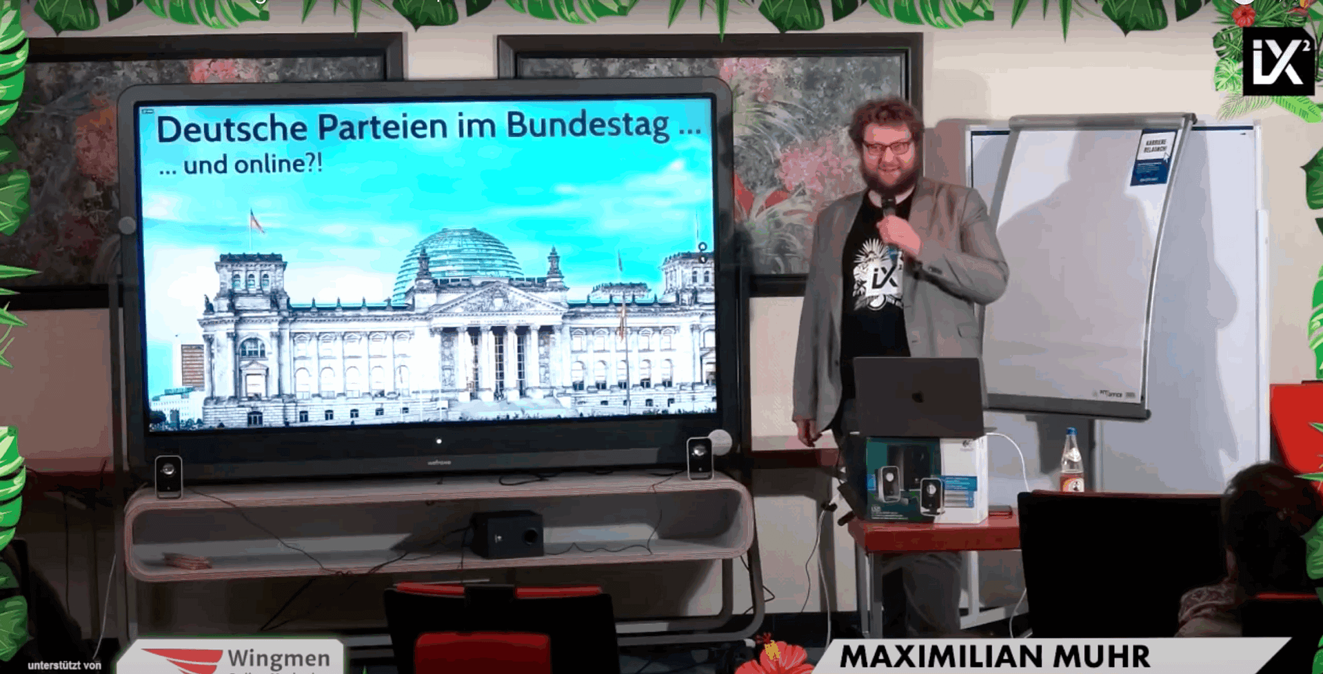 Deutsche Parteien im Bundestag und SEO - Vortrag von Maximilian D. Muhr